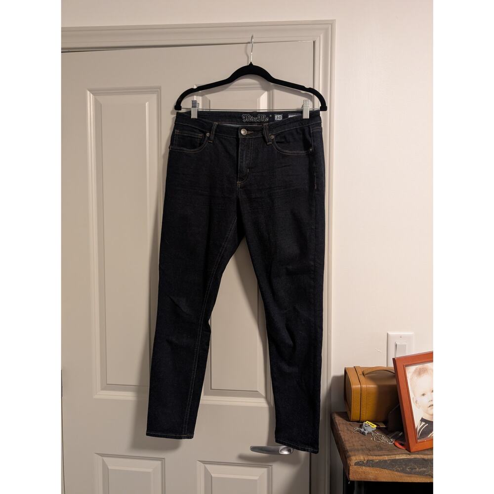 1484 - Miss Me Jeans with Beaded back pockets - 30 x 27 NWOT - Picture 2 of 5